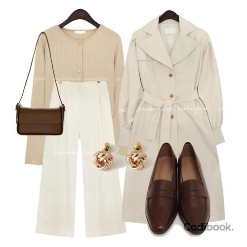 秋冬氣質(zhì)穿搭指南 大衣、毛衣與闊腿褲的時(shí)髦組合